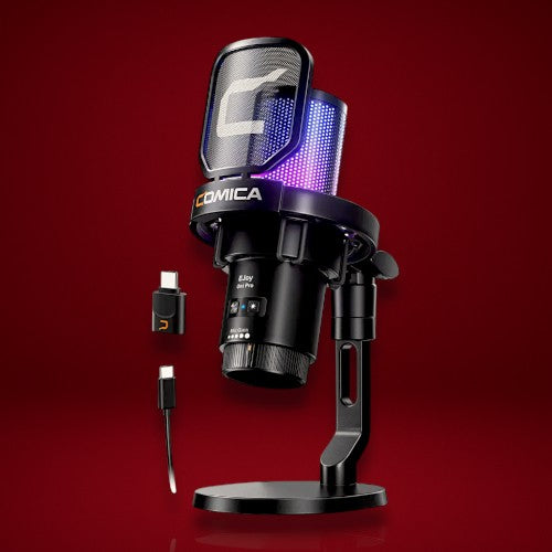 Micrófono de Estudio Inalámbrico & USB