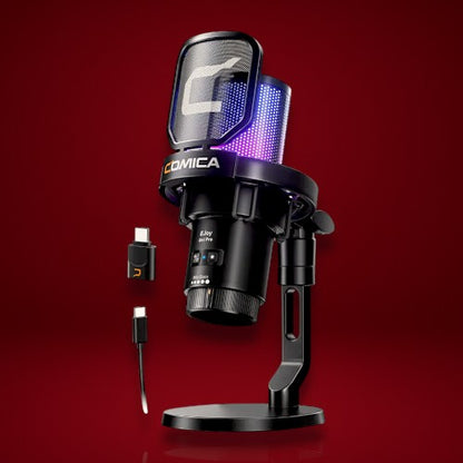 Micrófono de Estudio Inalámbrico & USB