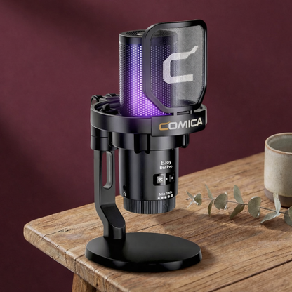 Micrófono de Estudio Inalámbrico & USB