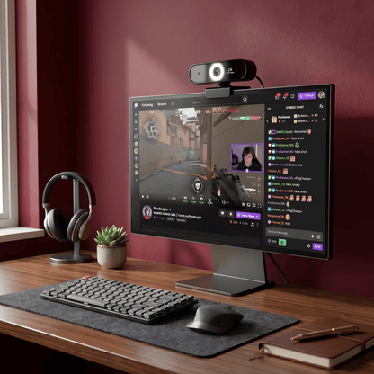 Webcam Pro 60fps Auto-Focus